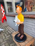 Kuifje met Bobbie beeld, Verzamelen, Stripfiguren, Ophalen, Kuifje, Zo goed als nieuw, Beeldje of Figuurtje