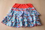 Kleurrijk bloemenrokje - Gymp - maat 140 (eerder 134), Kinderen en Baby's, Gebruikt, Meisje, Ophalen of Verzenden, Jurk of Rok