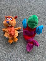 2 handpoppen, Kinderen en Baby's, Ophalen, Zo goed als nieuw