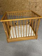 Kinderpark met matras, Kinderen en Baby's, Babyparken, Ophalen, Gebruikt, Vierkant, In hoogte verstelbaar