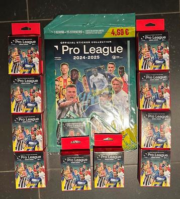 Panini pro league 2024/2025 Starterpack+10 blisters beschikbaar voor biedingen