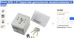 Orion APB 1-2T sleutelschakelaar, Enlèvement, Neuf, Interrupteur