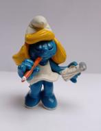 Smurf secretaresse smurfin 20140, Ophalen of Verzenden, Zo goed als nieuw, Smurfin, Poppetje, Figuurtje of Knuffel