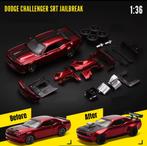 Dodge Challenger srt widbody tuning officieel dodge 1:36, Hobby en Vrije tijd, Modelbouw | Auto's en Voertuigen, Auto, 1:32 tot 1:50