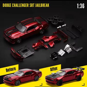 Dodge Challenger srt widbody tuning officieel dodge 1:36 beschikbaar voor biedingen