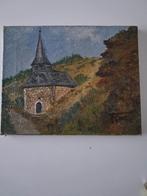 Schilderij in La Roche en Ardennes, Ophalen of Verzenden