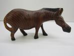 Houten Beeld: Zebra, Antiek en Kunst, Curiosa en Brocante, Ophalen of Verzenden