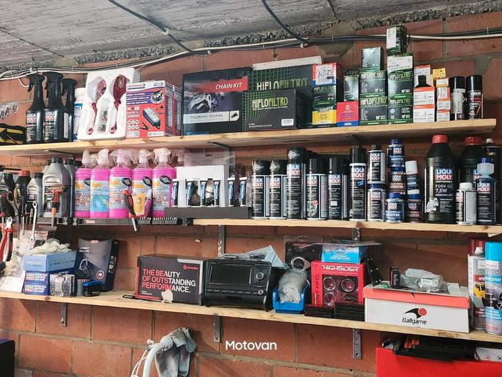 Lot Allerlei onderhoudsmateriaal en onderdelen, Motoren, Accessoires | Onderhoudsmiddelen, Ophalen of Verzenden