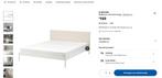 Bed en matras, Huis en Inrichting, Ophalen, Tweepersoons, Zo goed als nieuw, Matras