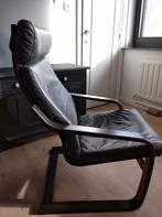 Ikea lederen fauteuil, Leer, Zo goed als nieuw, Ophalen