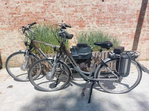 Giant twist mannen en vrouwenfiets, Fietsen en Brommers, Elektrische fietsen, Zo goed als nieuw, Giant, Ophalen