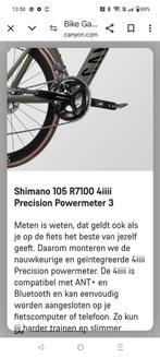 Shimano 105 r7100 4iiii Precision powersmeter 3, Fietsen en Brommers, Ophalen of Verzenden, Nieuw