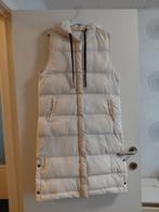 Lange bodywarmer maat M/L met kap merk sisters point, Kleding | Dames, Bodywarmers, Maat 38/40 (M), Beige, Ophalen of Verzenden