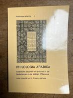 Philologia Arabica-Études et imprimerie arabes aux Pays-Bas, Livres, 15e et 16e siècles, Envoi, Neuf, Europe