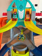 Racebaan fisher price, Kinderen en Baby's, Speelgoed | Fisher-Price, Ophalen, Zo goed als nieuw, Speelset, Met licht