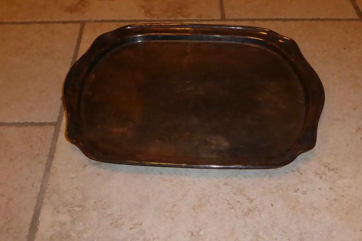 Verzilverde schaal "Wiskemann Bruxelles ", Antiek en Kunst, Antiek | Schalen, Ophalen of Verzenden