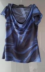 Tee-shirt bleu noir Taille M, Vêtements | Femmes, Comme neuf, Manches courtes, Taille 38/40 (M), Bleu