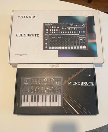 Arturia Drumbrute + Microbrute beschikbaar voor biedingen