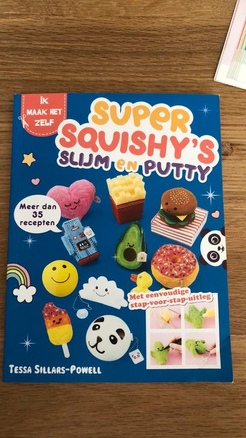 Tessa Sillars Powell - Super squishy's slijm en putty, Boeken, Kinderboeken | Jeugd | onder 10 jaar, Zo goed als nieuw, Ophalen of Verzenden
