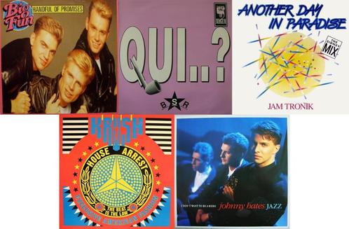 À VENDRE : LOT DE MAXIS 45T VINYLES DES 80'S (2), Cd's en Dvd's, Vinyl | Overige Vinyl, Gebruikt, 12 inch, Ophalen of Verzenden