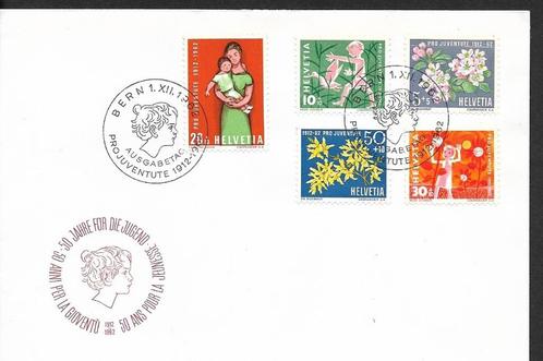 ZWITSERLAND  FDC  N°  700 / 704  PRO JUVENTUTE  FDC, Postzegels en Munten, Postzegels | Europa | Zwitserland, Gestempeld, Ophalen of Verzenden
