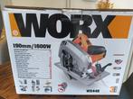 Worx cirkelzaag 190mm, Doe-het-zelf en Bouw, Gereedschap | Zaagmachines, Ophalen, Gebruikt, Cirkelzaag, 70 mm of meer