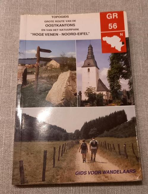 Topogids GR56 Grote route van Oostkantons en Hoge Venen, Boeken, Reisgidsen, Gelezen, Fiets- of Wandelgids, Benelux, Overige merken