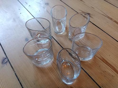 Glazen potjes voor aperitiefhapjes (of iets anders lekkers), Huis en Inrichting, Keuken | Servies, Ophalen