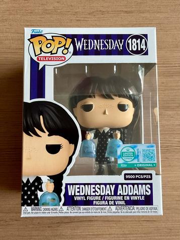 Funko Pop 1814 Wednesday Addams with piranhas beschikbaar voor biedingen