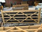 Houten poort 3 meter, Tuin en Terras, Tuinhekken en Hekwerk, Ophalen, Zo goed als nieuw
