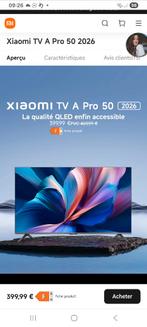 Xiaomi TV A Pro 50" 2026, TV, Hi-fi & Vidéo, Télévisions, Enlèvement, Neuf, Smart TV