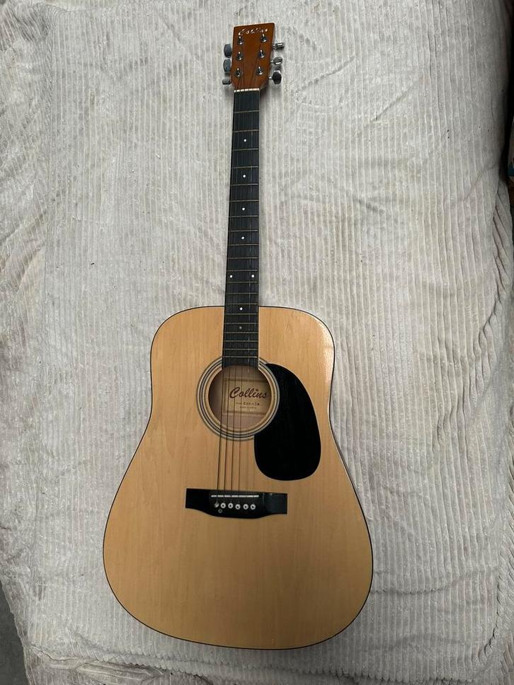Gitaren Collins Westerngitaar CDP-1N – In perfecte staat, Muziek en Instrumenten, Snaarinstrumenten | Gitaren | Akoestisch, Zo goed als nieuw