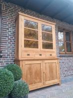 Teak buffetkast/vitrinekast GRATIS LEVERING, Huis en Inrichting, Ophalen of Verzenden, Zo goed als nieuw