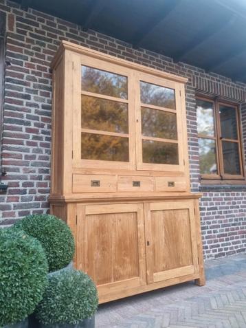 Teak buffetkast/vitrinekast GRATIS LEVERING  beschikbaar voor biedingen