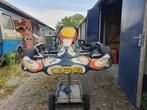 Te koop Crg  black star  met rotax max junior  motor, Sport en Fitness, Ophalen, Zo goed als nieuw, Kart