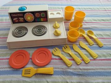 Dînette Fisher Price vintage, Enlèvement ou Envoi