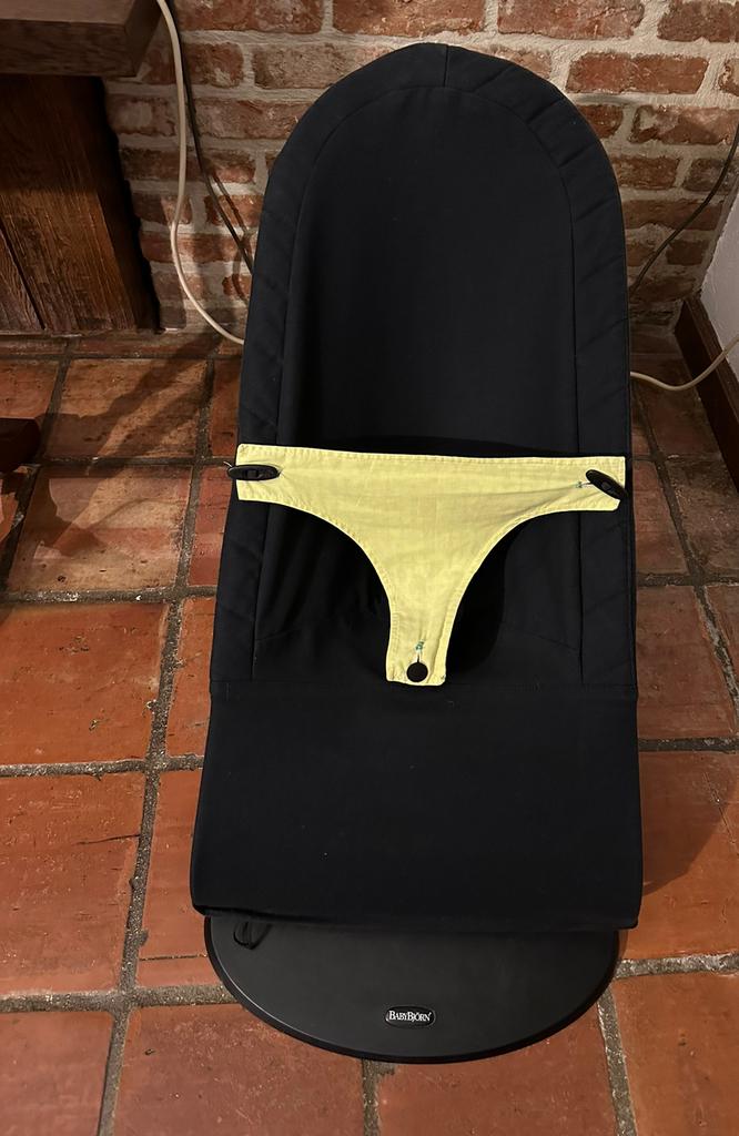 Relax zwart babybjorn babyborn babybjörn wipstoeltje, Kinderen en Baby's, Wipstoeltjes, Ophalen of Verzenden, Gebruikt