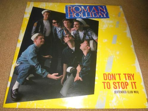 ROMAN HOLLIDAY - DON'T TRY TO STOP IT - 12INCH - 1983 - UK -, CD & DVD, Vinyles | Rock, Utilisé, Alternatif, 12 pouces, Enlèvement ou Envoi