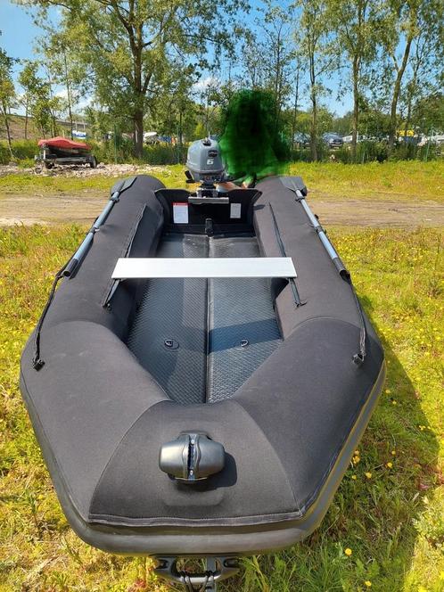 Rubberboot 3D Tender met strandtrailer, Watersport en Boten, Rubberboten, Zo goed als nieuw, Yamaha, Ophalen