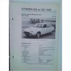 Citroen GS GS 1220 Vraagbaak losbladig 1971-1974 #1 Nederlan, Boeken, Auto's | Boeken, Gelezen, Ophalen of Verzenden