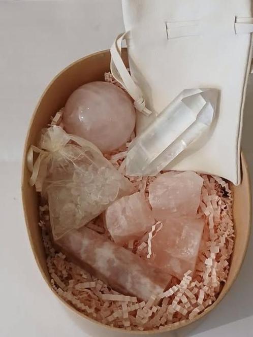 edelstenen set helende kristallen, Handtassen en Accessoires, Edelstenen, Nieuw, Ophalen of Verzenden
