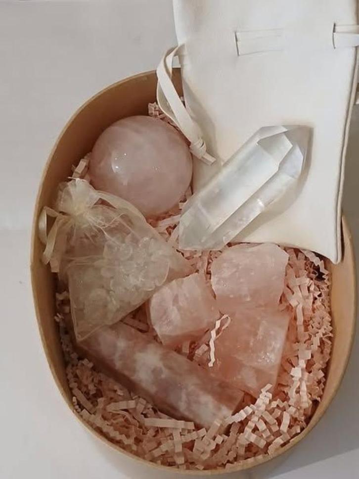 edelstenen set helende kristallen, Handtassen en Accessoires, Edelstenen, Nieuw, Ophalen of Verzenden