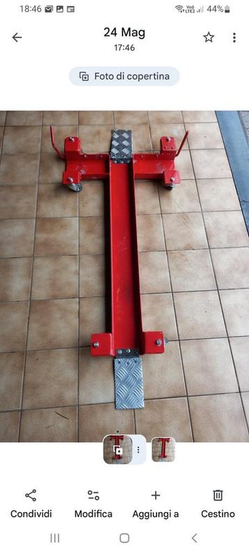 plaque avec roulettes beschikbaar voor biedingen