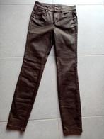Massimo Dutti bruin gewaxte skinny-broek jeansmodel , mt S, Overige kleuren, Massimo Dutti, Ophalen of Verzenden, Zo goed als nieuw