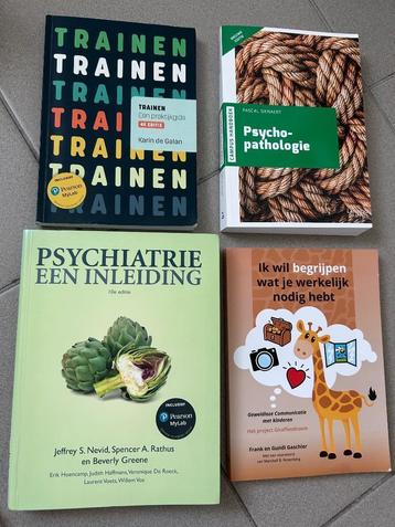 Volledig pakket handboeken 2de jaar Toegepaste psychologie beschikbaar voor biedingen