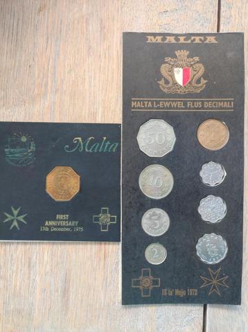 Munten Malta, Postzegels en Munten, Munten | Europa | Euromunten, Ophalen of Verzenden, Malta
