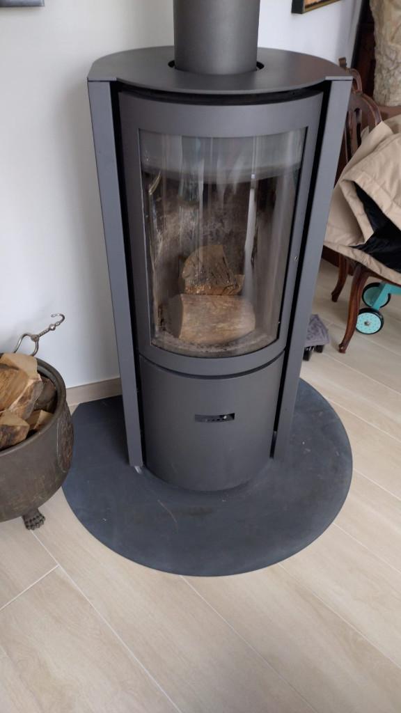 STÛV 30 houtkachel, Huis en Inrichting, Kachels, Zo goed als nieuw, Vrijstaand, Houtkachel, Hout, Ophalen