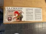 La Chouffe kaartje met landkaart, Verzamelen, Overige merken, Overige typen, Ophalen of Verzenden, Zo goed als nieuw