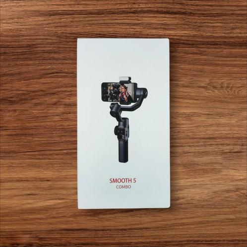 Zhiyun Smooth 5 Combo zwart/grijs Smartphone Gimbal, Audio, Tv en Foto, Fotografie | Statieven en Balhoofden, Ophalen of Verzenden