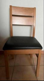 10 stoelen , zwart zitvlak, Ophalen, Zwart